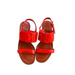 Tory Burch Leather Lowell Sandals Size 5